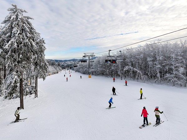Wintersport im Sauerland in Winterberg